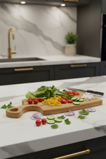 kare ahşap sunum tabağı – Viken Özel Tasarım Kare Ahşap Sunum Tabağı 20 x 20 x 1.8 cm | Noords