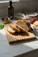 ahşap ekmek kesme tahtası – Royken Ahşap Ekmek Kesme Tahtası 22 x 32 x 1.8 cm | Noords