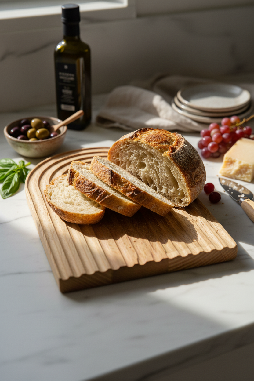 ahşap ekmek kesme tahtası – Royken Ahşap Ekmek Kesme Tahtası 22 x 32 x 1.8 cm | Noords
