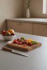 ahşap ekmek kesme tahtası – Royken Ahşap Ekmek Kesme Tahtası 22 x 32 x 1.8 cm | Noords
