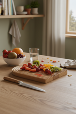 ahşap ekmek kesme tahtası – Royken Ahşap Ekmek Kesme Tahtası 22 x 32 x 1.8 cm | Noords