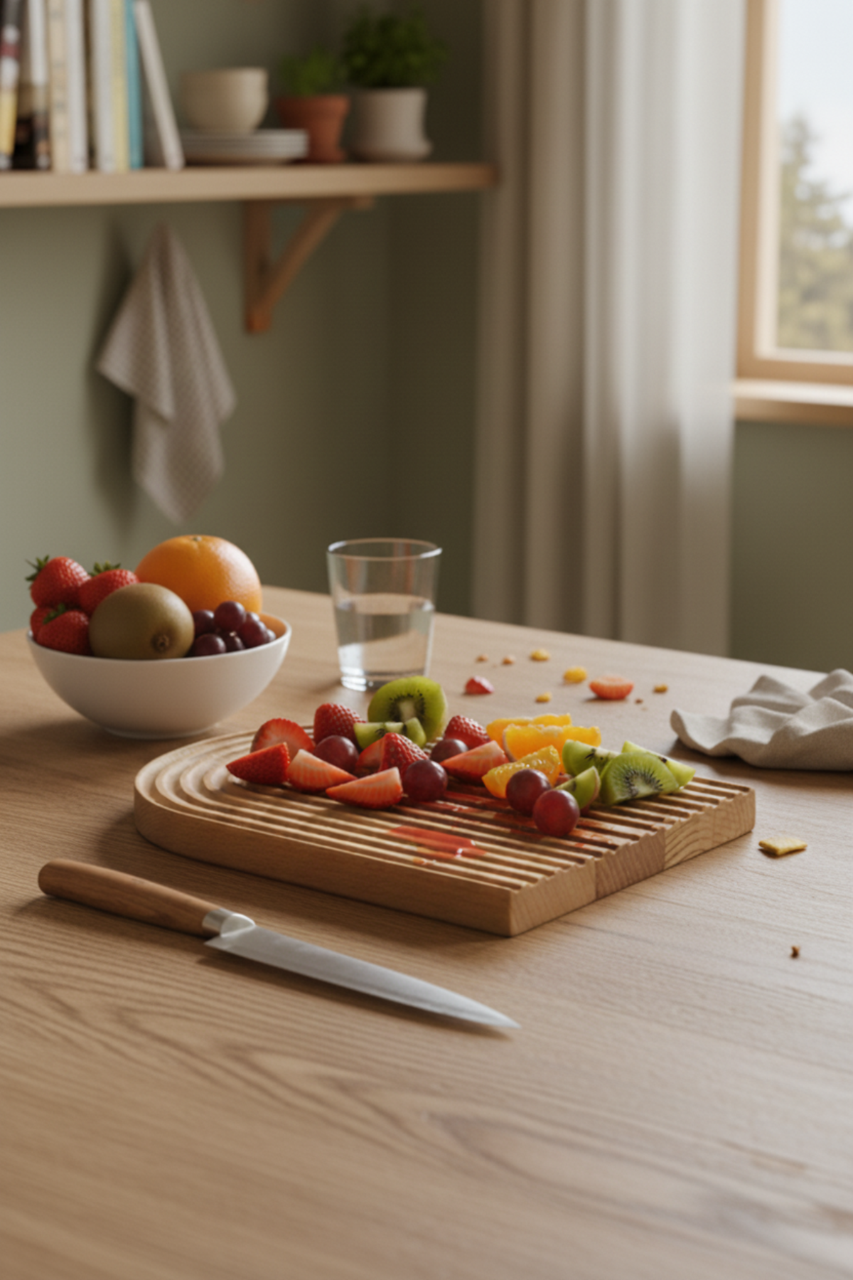 ahşap ekmek kesme tahtası – Royken Ahşap Ekmek Kesme Tahtası 22 x 32 x 1.8 cm | Noords