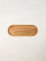 ahşap sunum tahtası – Arvika Oval Ahşap Sunum Tabağı 18 x 37 x 1.8 cm | Noords
