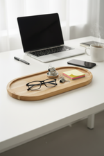 küçük oval ahşap tabak – Skov Küçük Oval Ahşap Tabak 15 x 26 x 1.8 cm | Noords