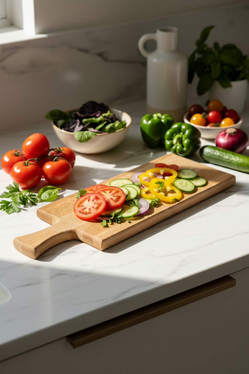 ahşap şarküteri tahtası – Volda Uzun Ahşap Şarküteri Tahtası 15 x 46 x 1.8 cm | Noords