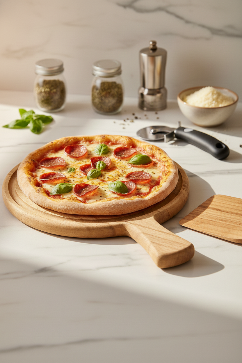 ahşap pizza tahtası – Bodo Ahşap Pizza ve Pide Sunum Tabağı 30 x 40 x 1.8 cm | Noords