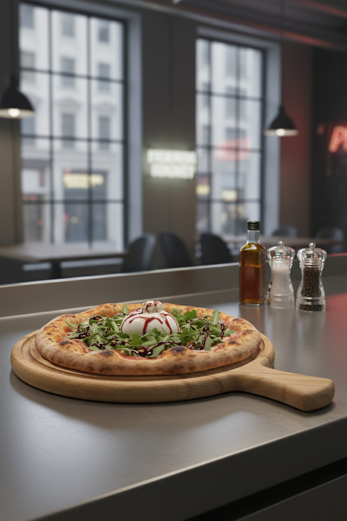 ahşap pizza tahtası – Bodo Ahşap Pizza ve Pide Sunum Tabağı 30 x 40 x 1.8 cm | Noords