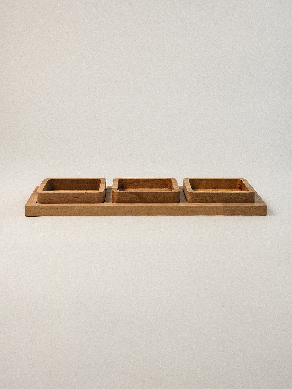 3 bölmeli ahşap çerezlik – Alta 3 Bölmeli Uzun Ahşap Çerezlik 13 x 35 x 1.8 cm | Noords