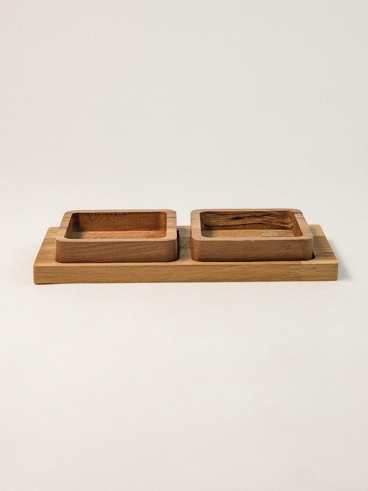 2 bölmeli ahşap çerezlik – Lundby 2 Bölmeli Ahşap Çerezlik 13 x 25 x 1.8 cm | Noords