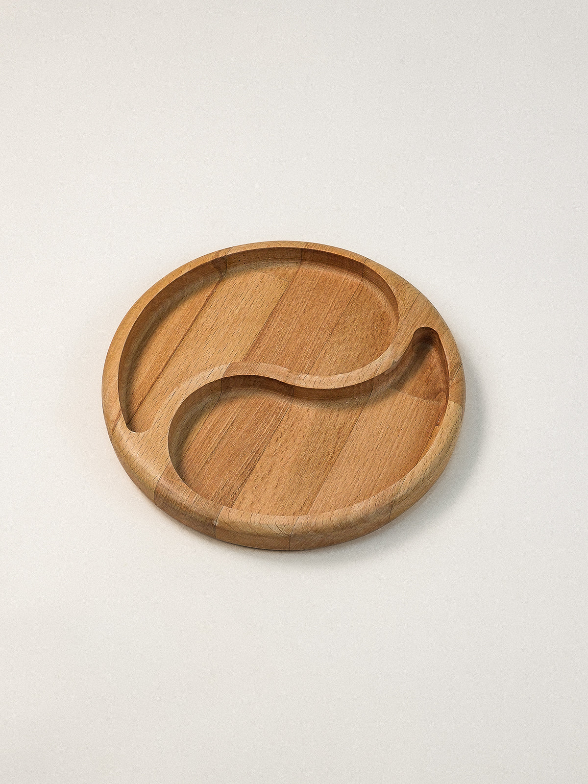kare ahşap sunum tabağı – Turku 2 Bölmeli Kare Ahşap Sunum Tabağı 22 x 22 x 1.8 cm | Noords