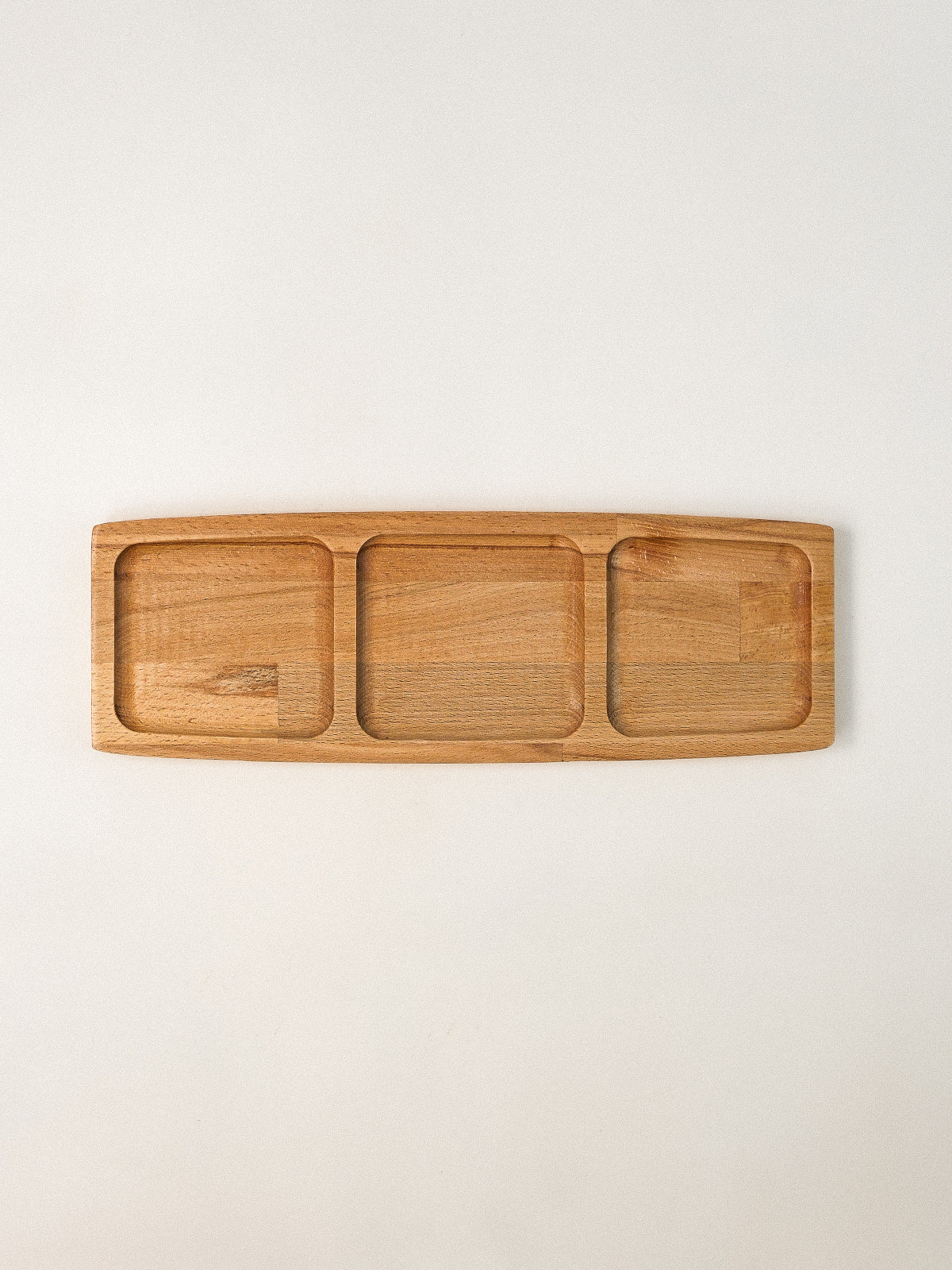 3 bölmeli ahşap çerezlik – Alesund 3 Bölmeli Uzun Ahşap Çerezlik 13 x 38 x 1.8 cm | Noords